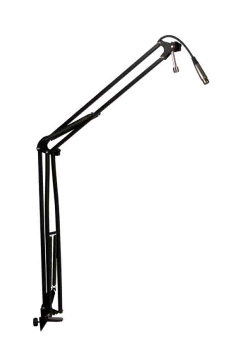 OnStage MBS5000 Broadcast/Webcast Boom Arm with XLR Cable - Hollywood DJ