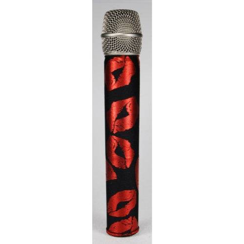 MicFX SF030 Wireless Microphone Sleeve - Red Lips/Black - Hollywood DJ