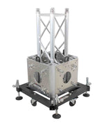 ProX XTP-GSBPACK3 Truss Tower Stage Roofing System Package Top Block Hinges Base - 3.28 Feet - Hollywood DJ