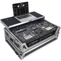 ProX XS-RANEONE WLT DJ Flight Case for RANE ONE DJ Controller with Sliding Laptop Shelf, 1U Rack, and Wheels - Hollywood DJ