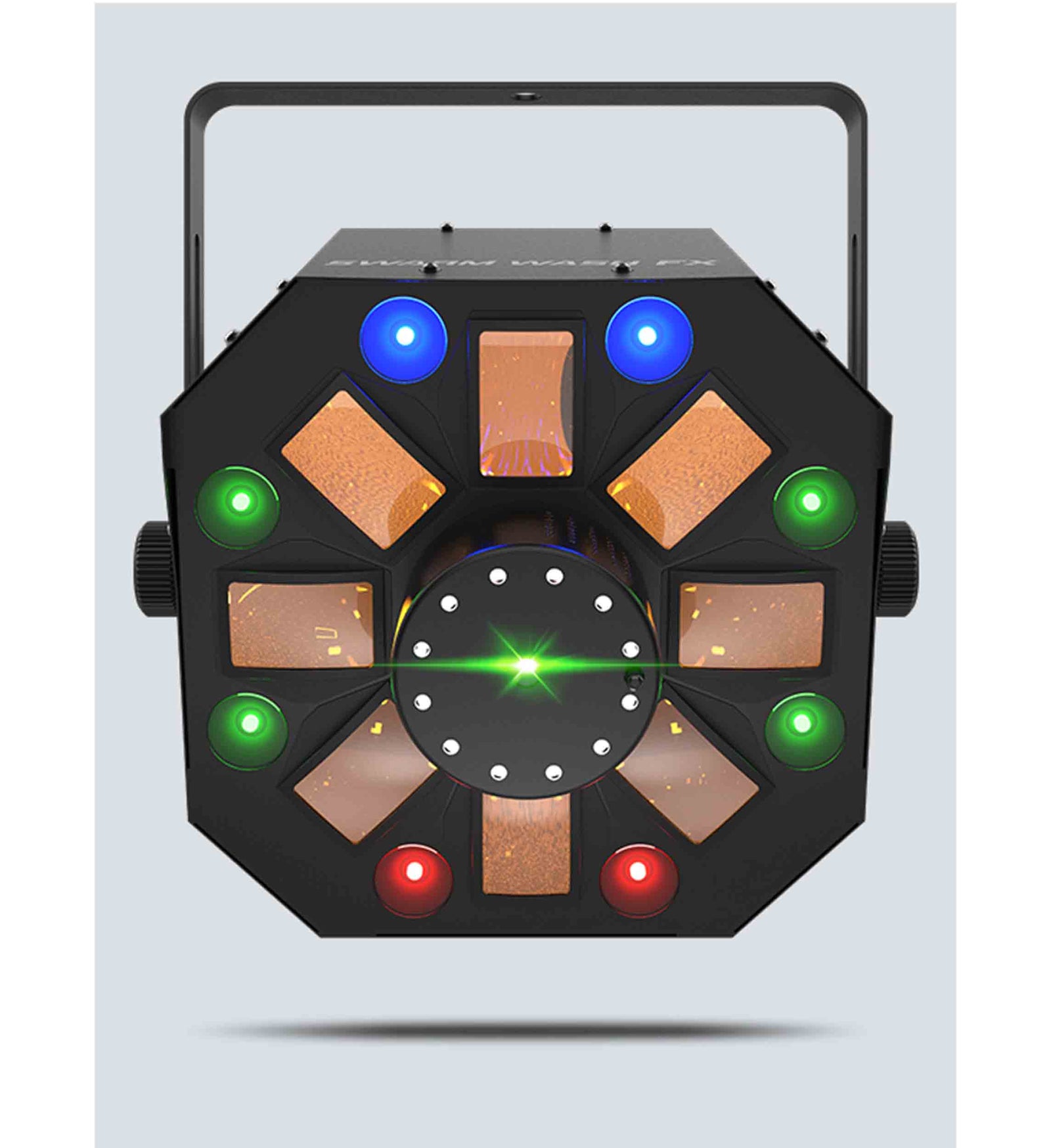 Chauvet DJ Swarm Wash FX 4 in 1 RGBAW Rotating Derby With LED Wash Light Chauvet DJ