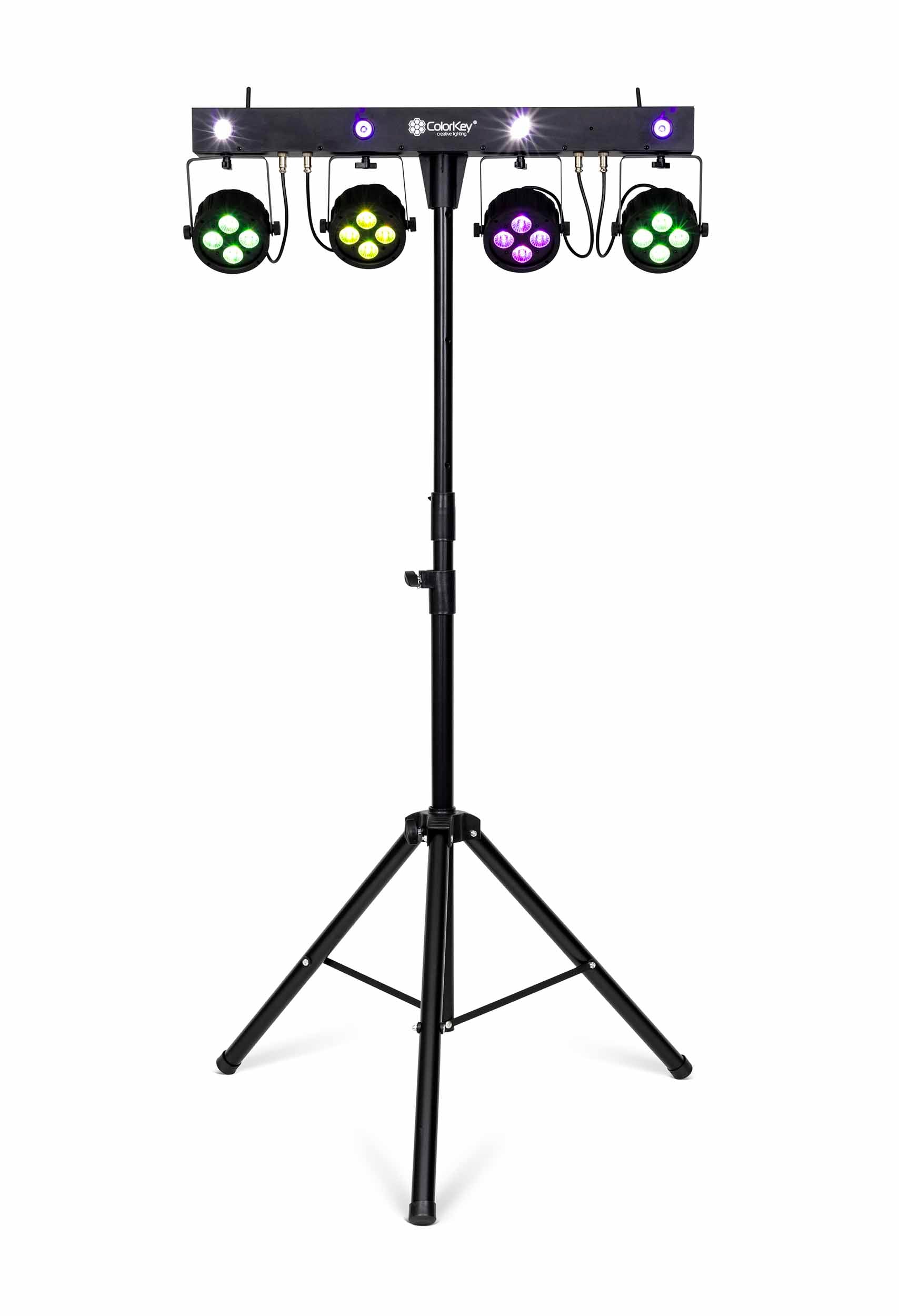 Colorkey CKU-3060, Battery-Powered Lighting Package with Stand and Carrying Case by ColorKey