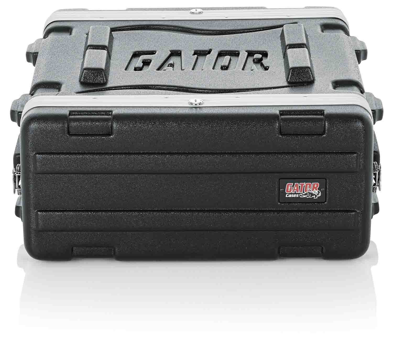 Gator Cases GR-4L Standard Molded 4U Audio Rack Case 19″ Deep - Hollywood DJ