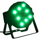 ProX X-PAR36RGBAUV-1W IRC, Fusion RGBA UV Par 36x 1W LED Slim Par fixture Black Housing - Hollywood DJ