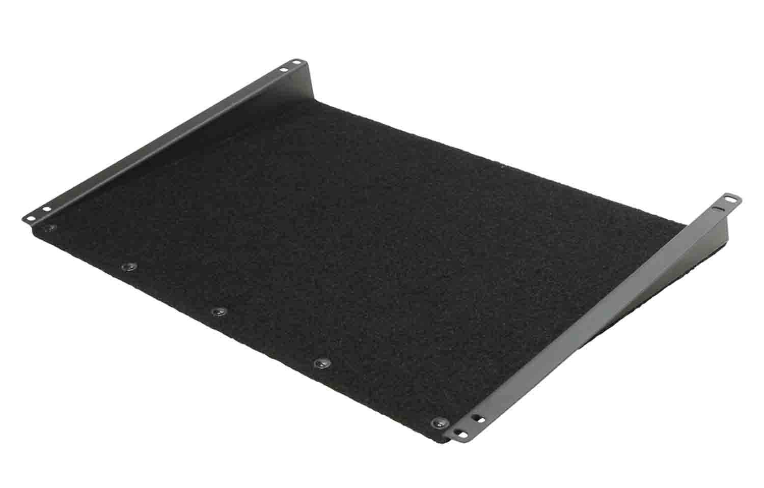 SKB Cases 1SKB-VS-2 Velcro Compatible Rack Shelf for Slant Mount Racks - Hollywood DJ