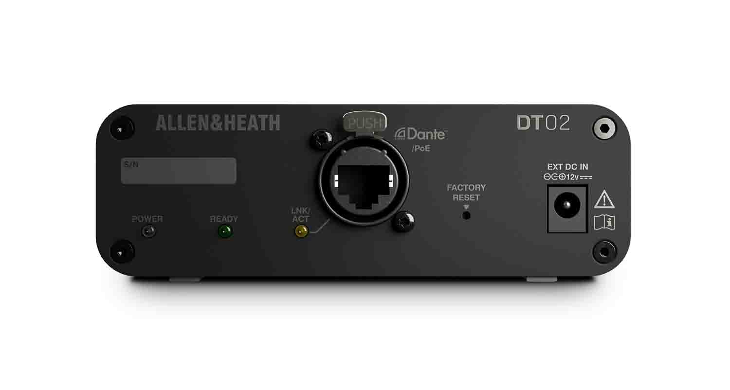 Allen & Heath DT02-X Output Expander with Power Supply and Rubber Feet - Hollywood DJ