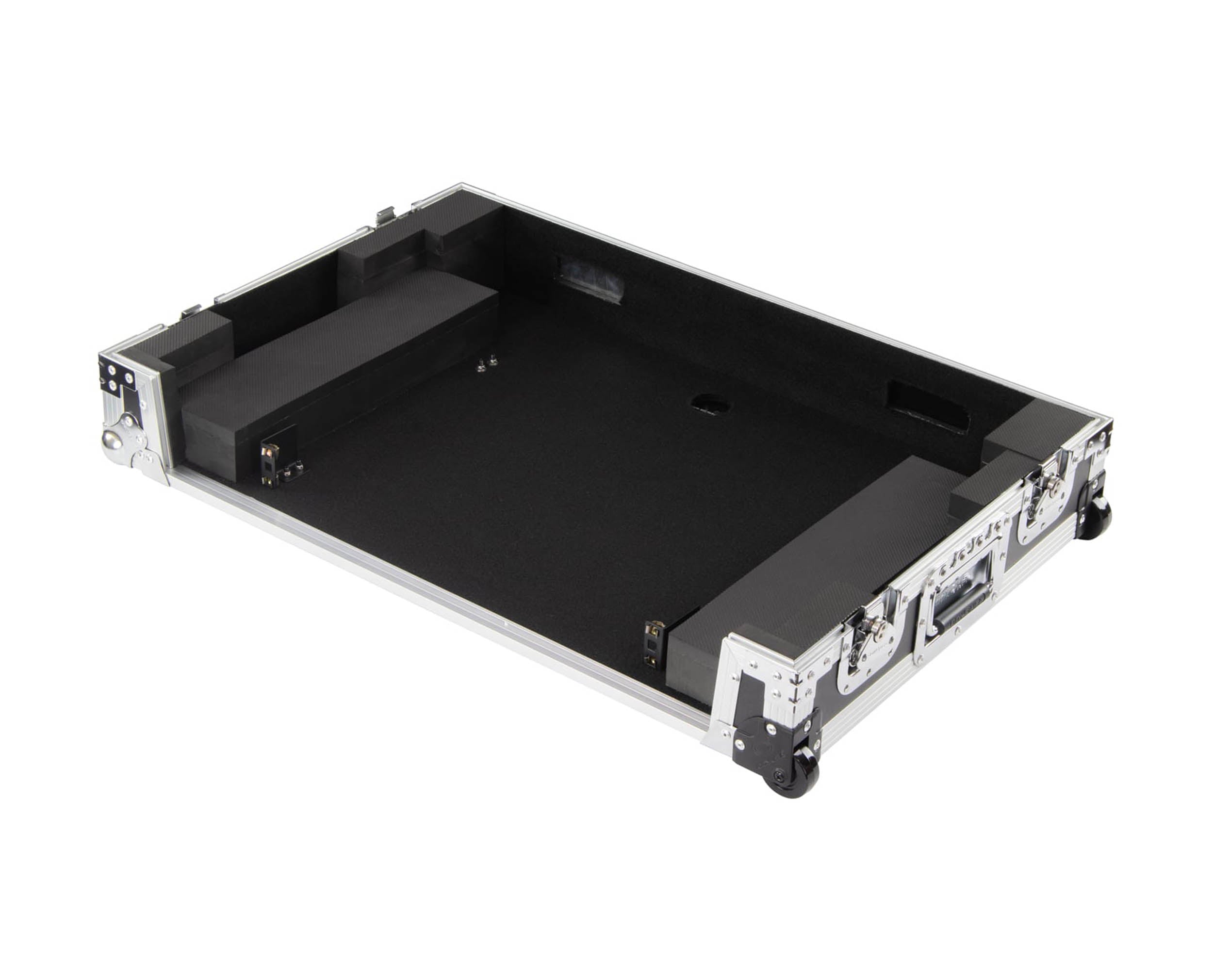 Odyssey FZDDJFLX10CW 1U Flight Case For DDJ-FLX10 Controller with Corner Wheels - Hollywood DJ