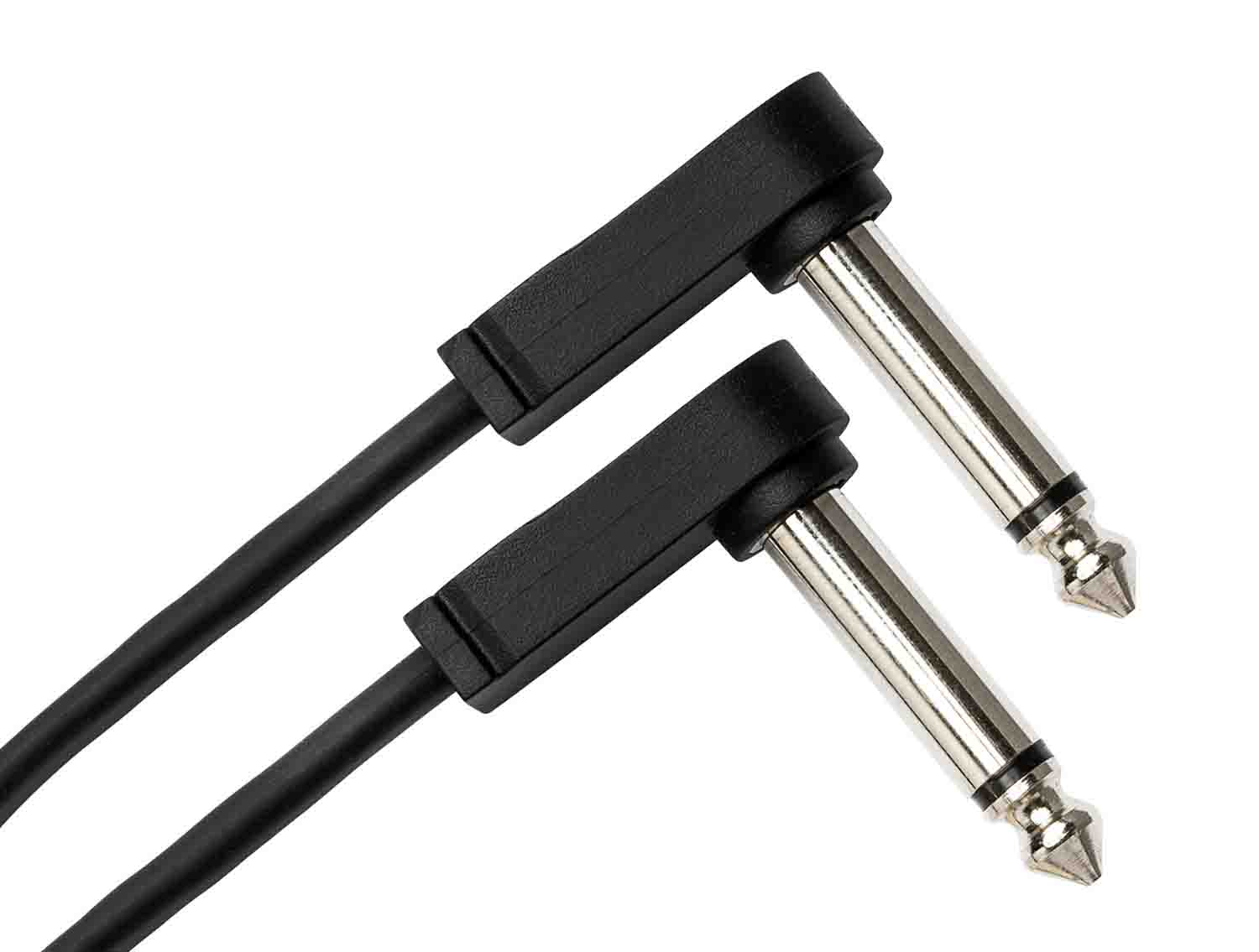 Hosa CFP-106 Flat Guitar Pedalboard Patch Cable - 6 Inches - Hollywood DJ