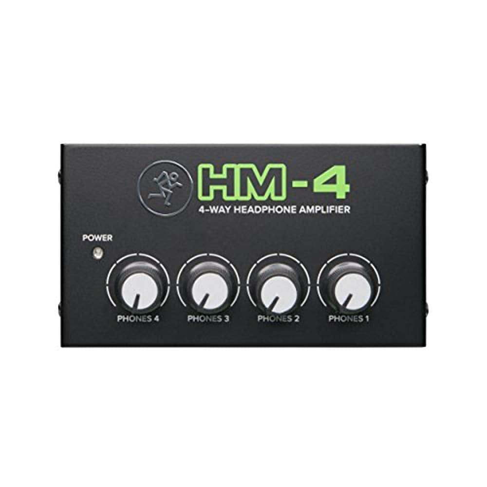 Mackie HM-4 4-Way Headphone Amplifier - Hollywood DJ
