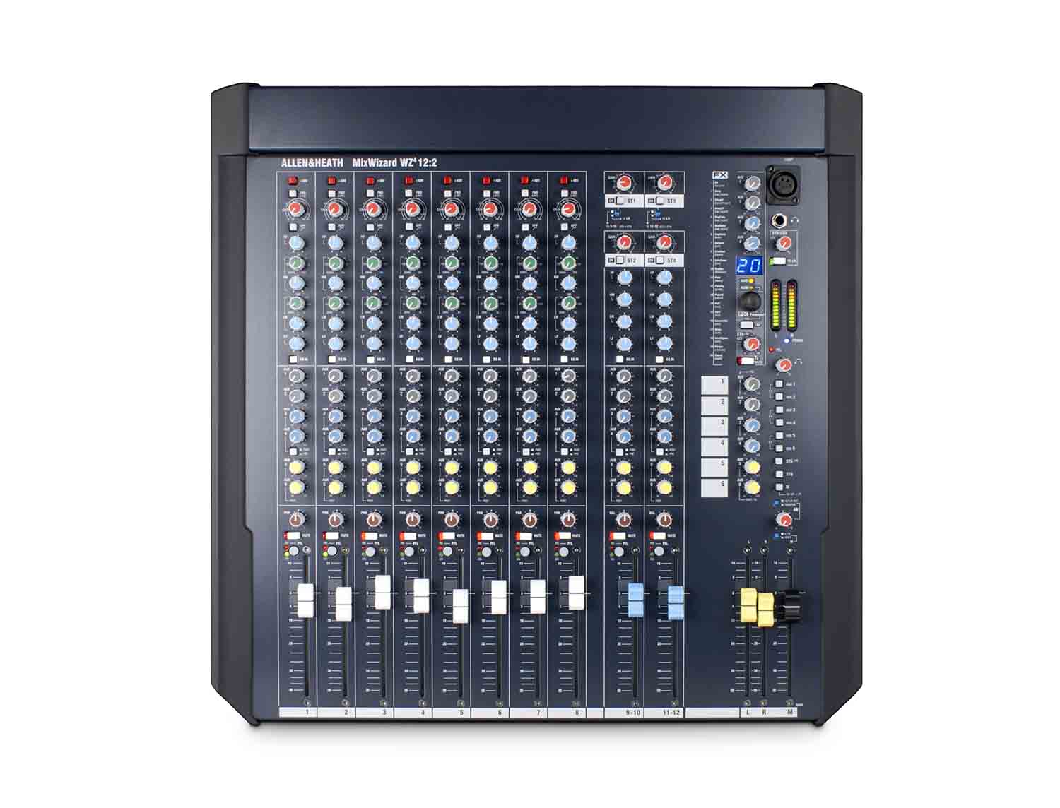 Allen & Heath MixWizard WZ4 12:2 Desk / Rack Mountable Mixer - Hollywood DJ