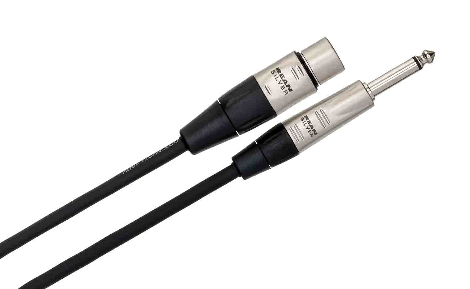 Hosa XLR3F to 1/4" TS Pro Unbalanced Interconnect Cable - Hollywood DJ