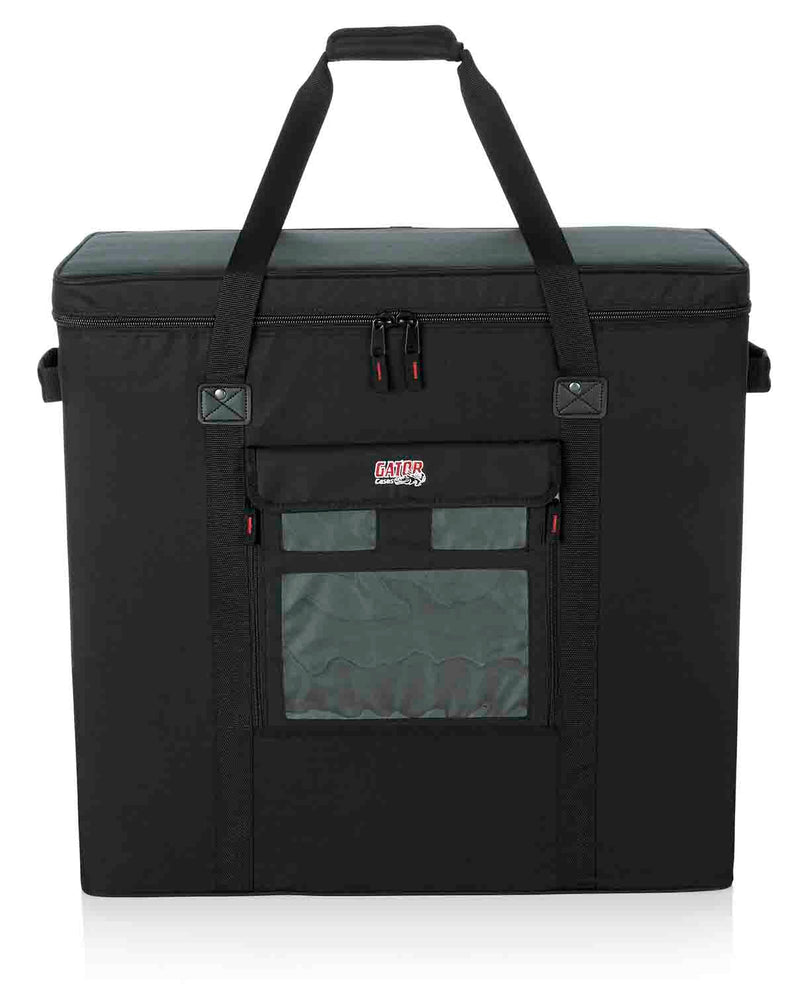 Gator Cases GL-LCD-2224 Rigid EPS Polyfoam Lightweight Flat Screen and Monitor Case - 22″ X 22″ X 9″ - Hollywood DJ