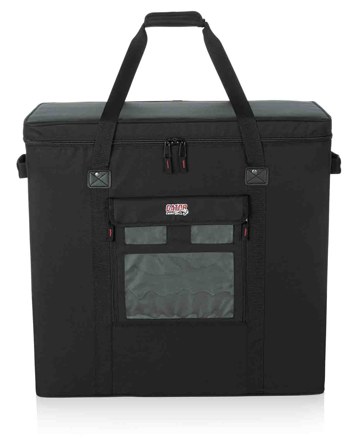 Gator Cases GL-LCD-2224 Rigid EPS Polyfoam Lightweight Flat Screen and Monitor Case - 22″ X 22″ X 9″ - Hollywood DJ