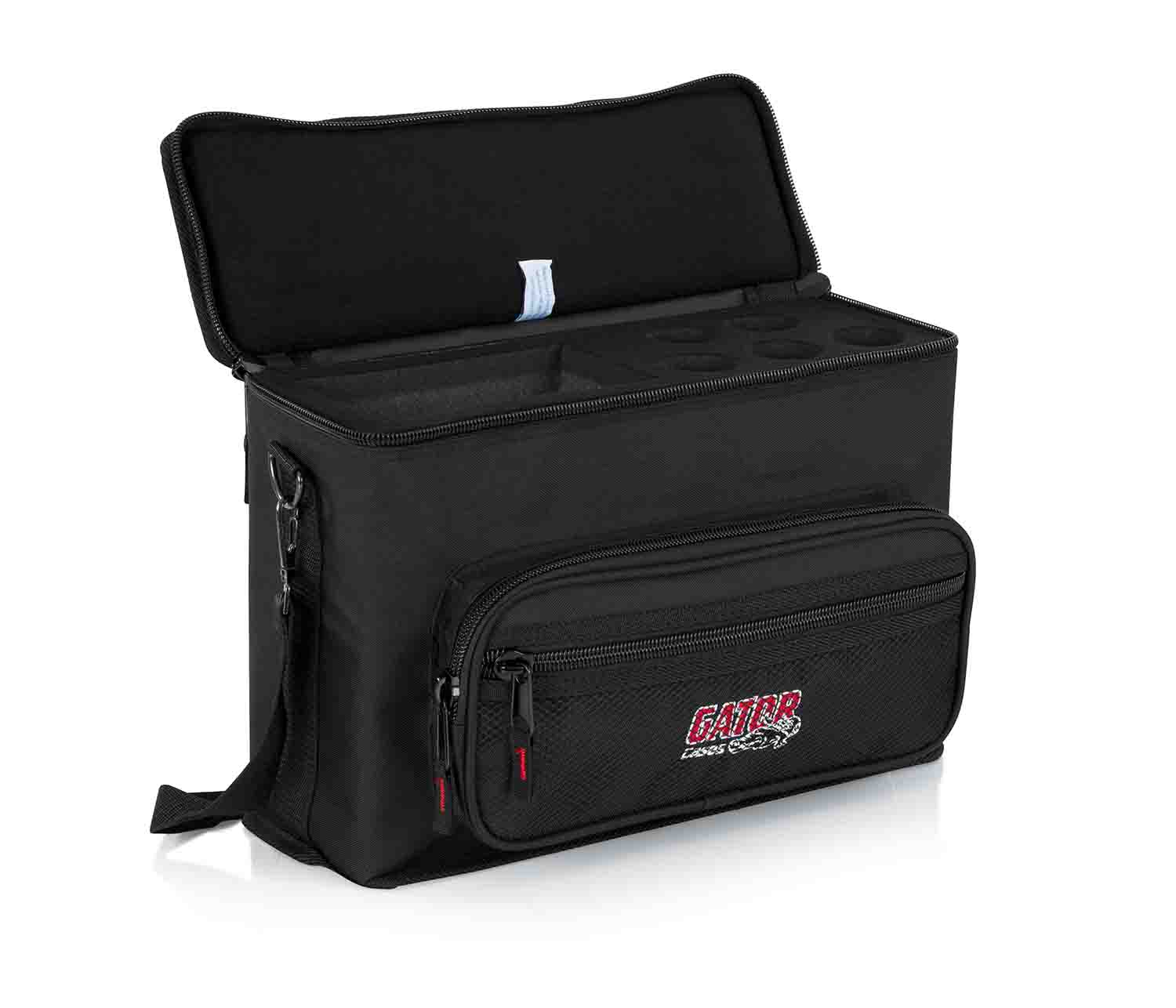 Gator Cases GM-5W DJ Bag for 5 Wireless Microphone Systems - Hollywood DJ