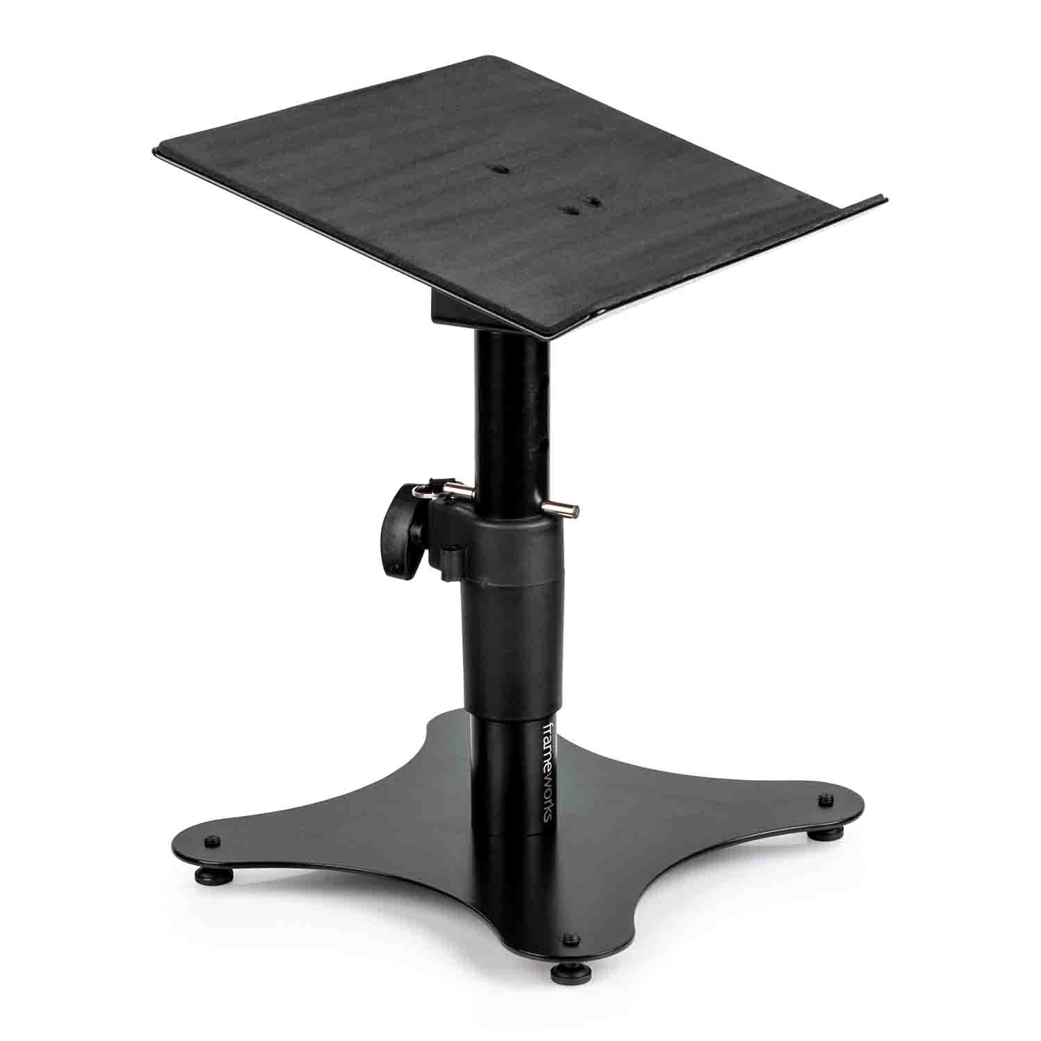 Gator Frameworks GFWLAPTOP2000 Universal Laptop Stand - Desktop Stand with Adjustable Height - Hollywood DJ