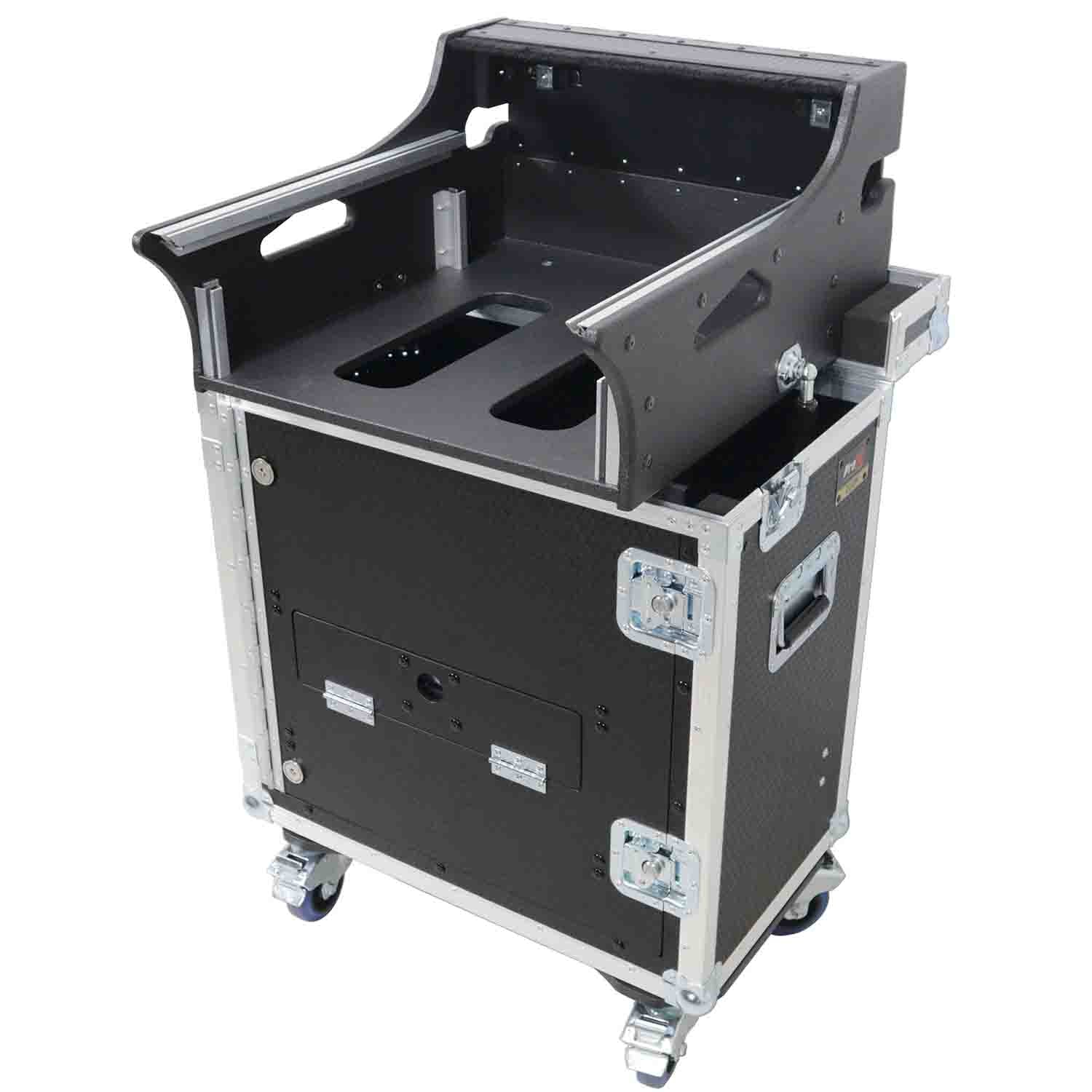 ProX XZF-AHSQ5 Flip-Ready Easy Retracting Hydraulic Lift Case for Allen and Heathh SQ5 Console - Hollywood DJ