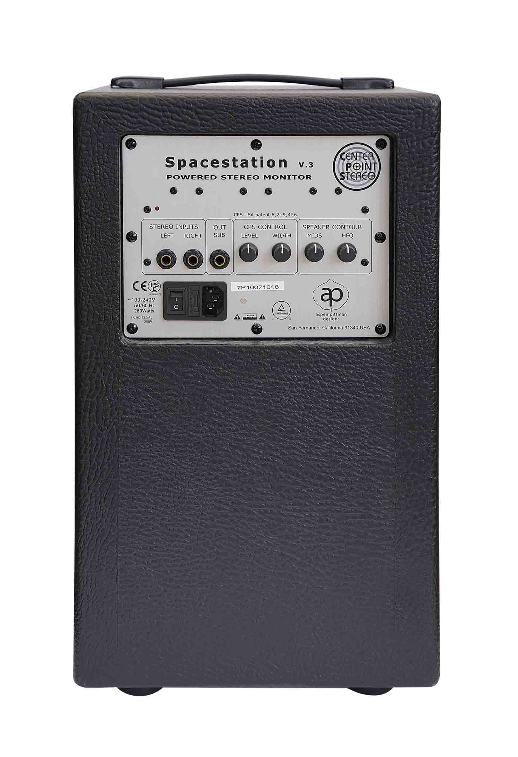 Aspen Pittman Designs SPACESTATION V.3, 2-Way Quad-Amped Active Stereo Speaker - 280 W - Hollywood DJ