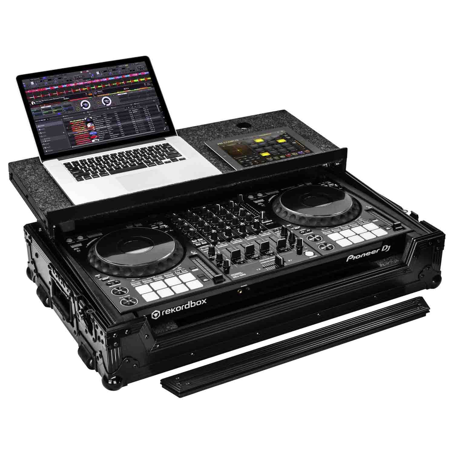 B-Stock: Odyssey FZGSDDJ1000WBL Glide Style DJ Case for Pioneer DDJ-1000 / DDJ-1000SRT DJ Controller - Black - Hollywood DJ