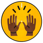 Serato SCV-PS-EMJ-1 Emoji Series #1 Hands, 12” Control Vinyl for Serato DJ - Pair - Hollywood DJ