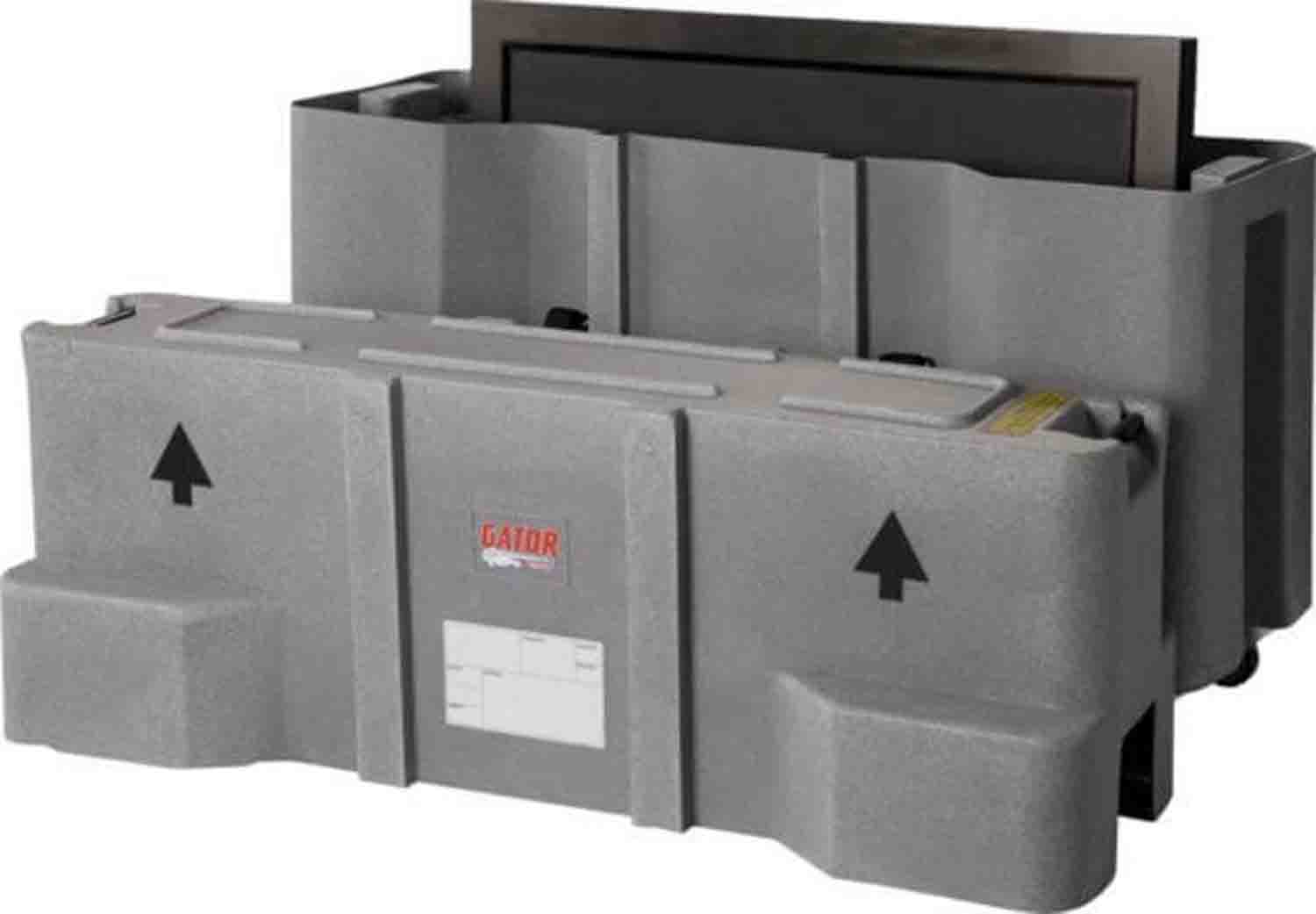 Gator Cases G-LCD-5055 LCD/Plasma DJ Case For 50-55″ Screens - Hollywood DJ
