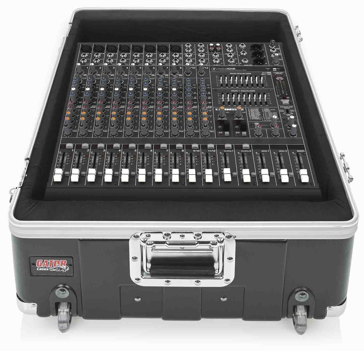 Gator Cases G-MIX 19X21 DJ Mixer and Equipment Case with Wheels - 19″ X 21″ X 6.5″ - Hollywood DJ