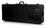 Gator Cases GTSA-KEY76D Keyboard Case for Extra Deep 76-note Keyboards with Wheels - Hollywood DJ