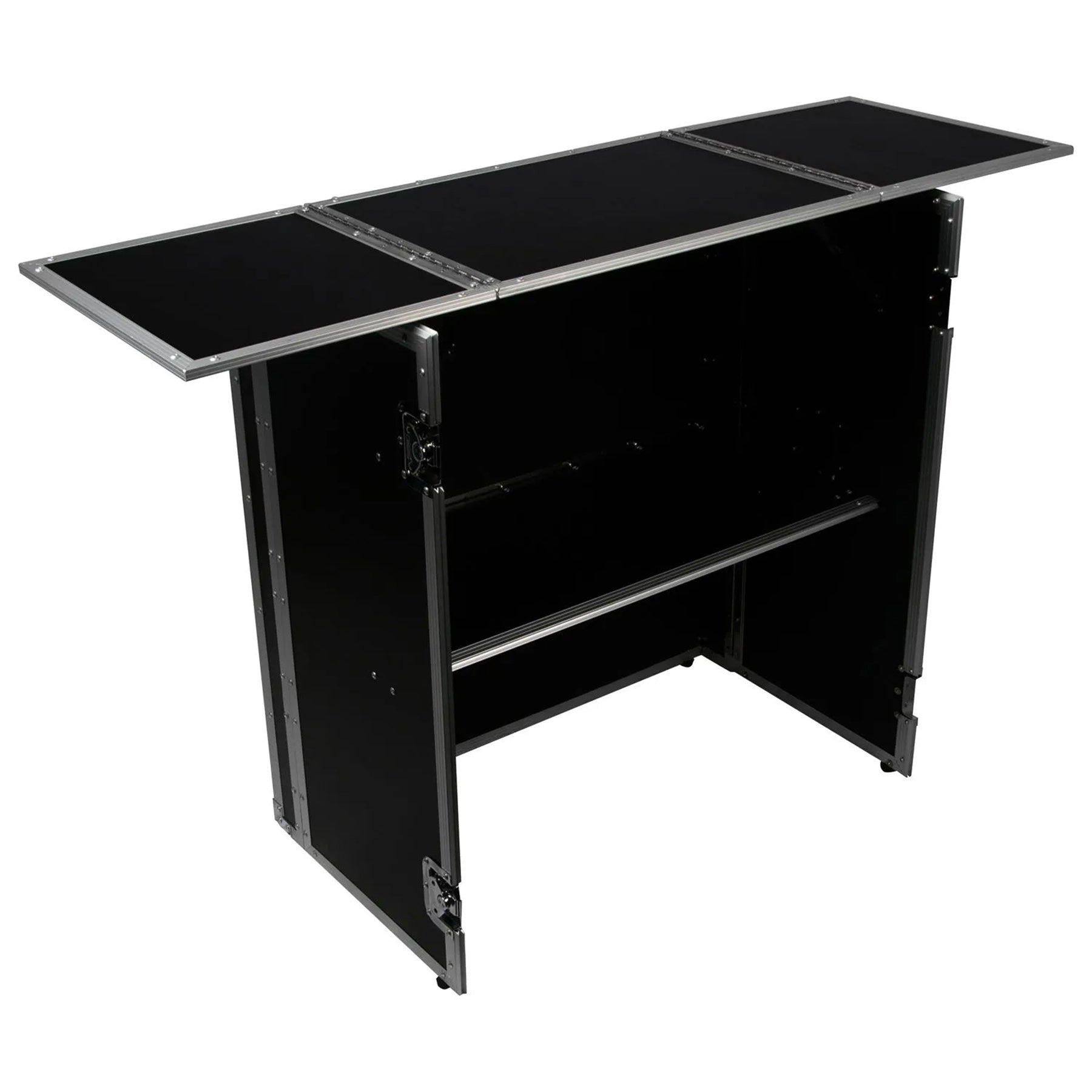 Odyssey FZF5437T DJ Fold-Out Table Stand with Interior Support Shelf 54 x 37 | Open Box - Hollywood DJ