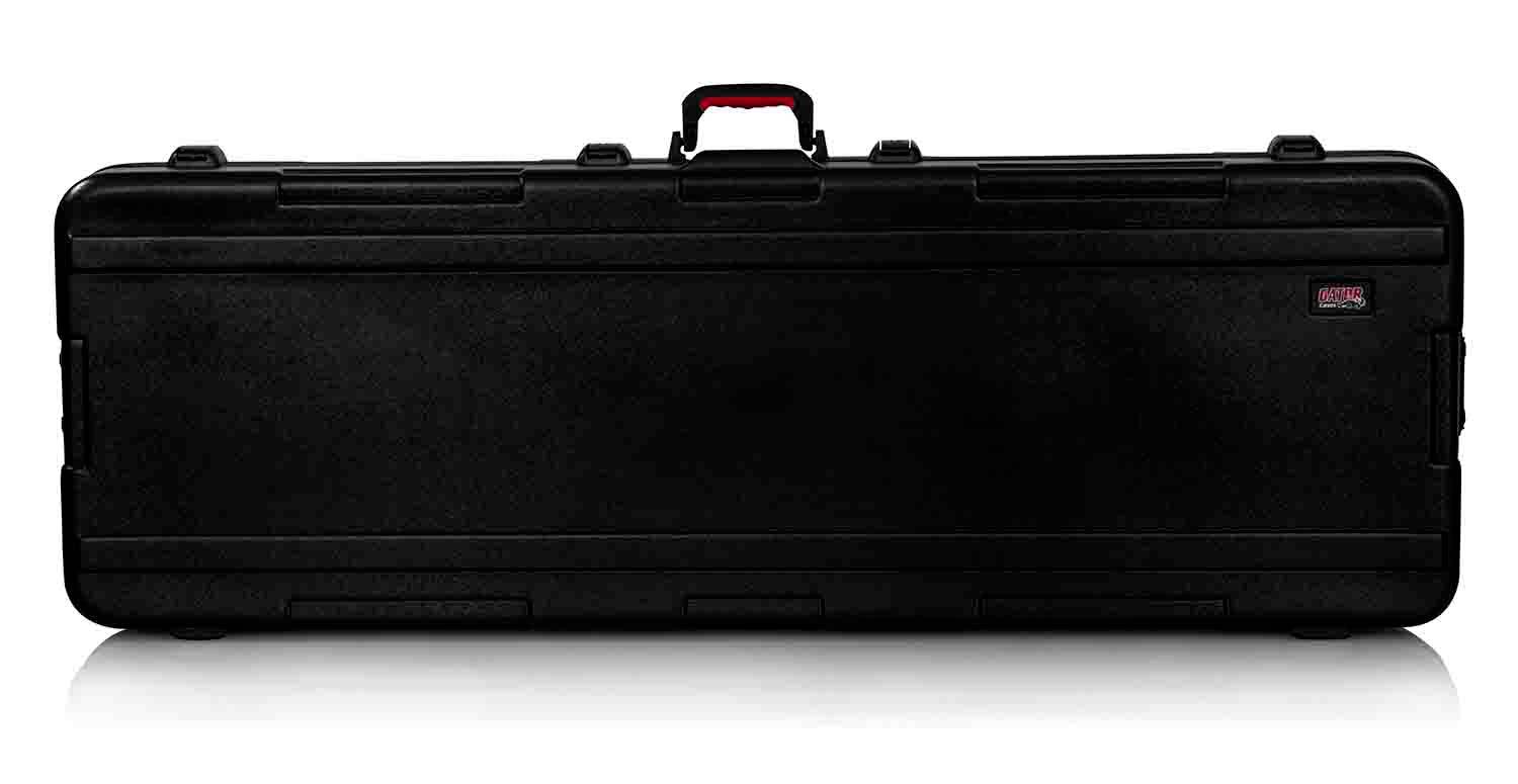 Gator Cases GTSA-KEY88D Keyboard Case for Extra Deep 88-note Keyboards with Wheels - Hollywood DJ