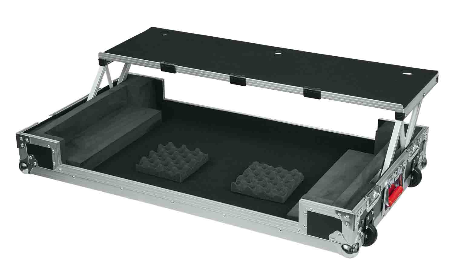 Gator Case G-TOURDSPDDJSZRZ G-TOUR Road Case for Pioneer DDJ-RZ/SZ Controller with Sliding Laptop Platform - Hollywood DJ