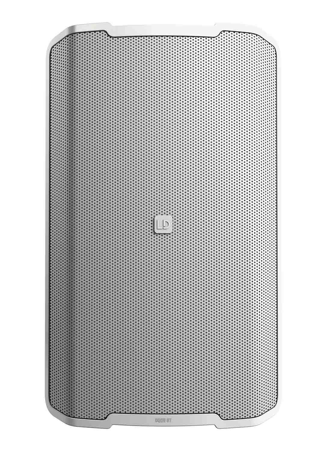 LD Systems DQOR 8 T W, 8" Two-Way Passive In/Out Door Installation Loudspeaker 16 Ohm, 70/100 V - White - Hollywood DJ
