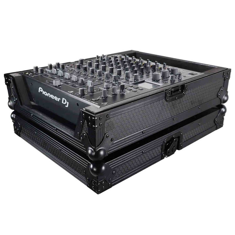 ProX XS-DJMV10BL ATA Style Case For Pioneer DJM-V10 6 Channel DJ Mixer - Black on Black - Hollywood DJ