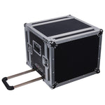Open Box: Odyssey Cases FZER8HW 8 Space Rolling Rack - Hollywood DJ