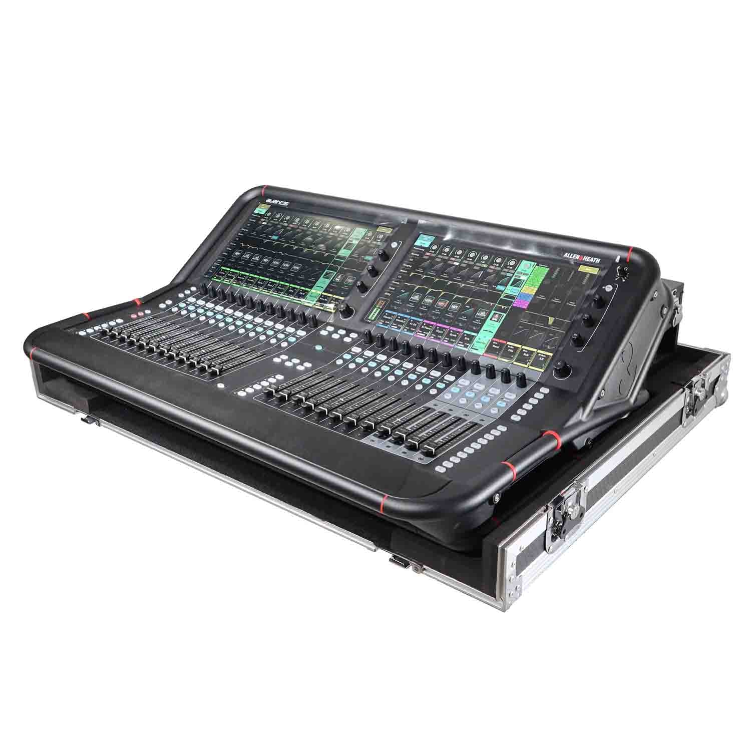 ProX XS-AHAVANTIS DHW DJ Flight Road Case For Allen and Heath Avantis Console with Doghouse and Wheels - Hollywood DJ