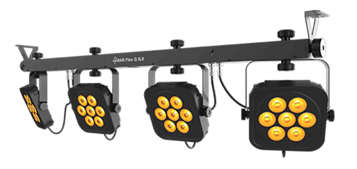 Chauvet DJ 4Bar Flex Q ILS Quad Color RGBA LEDs Wash Lighting System - Hollywood DJ
