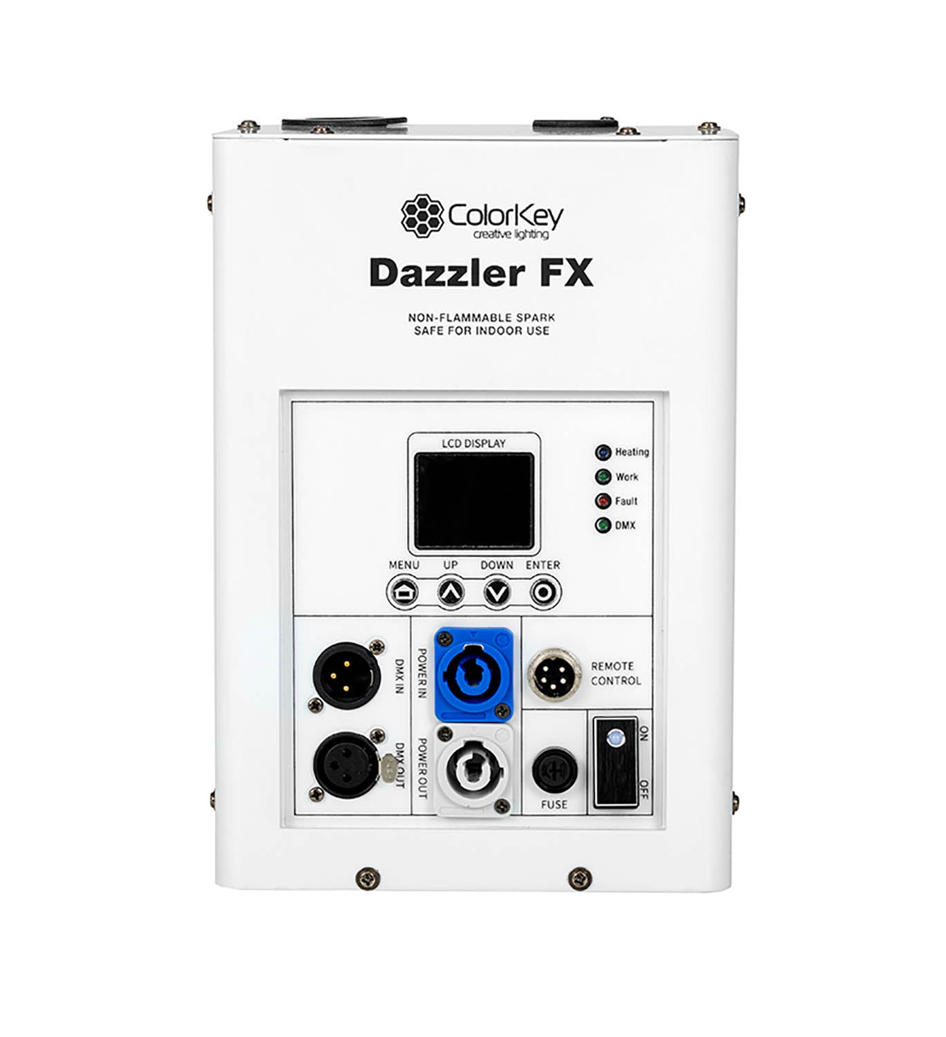 ColorKey CKU-7701 Dazzler FX Cold Spark Machine - White - Hollywood DJ