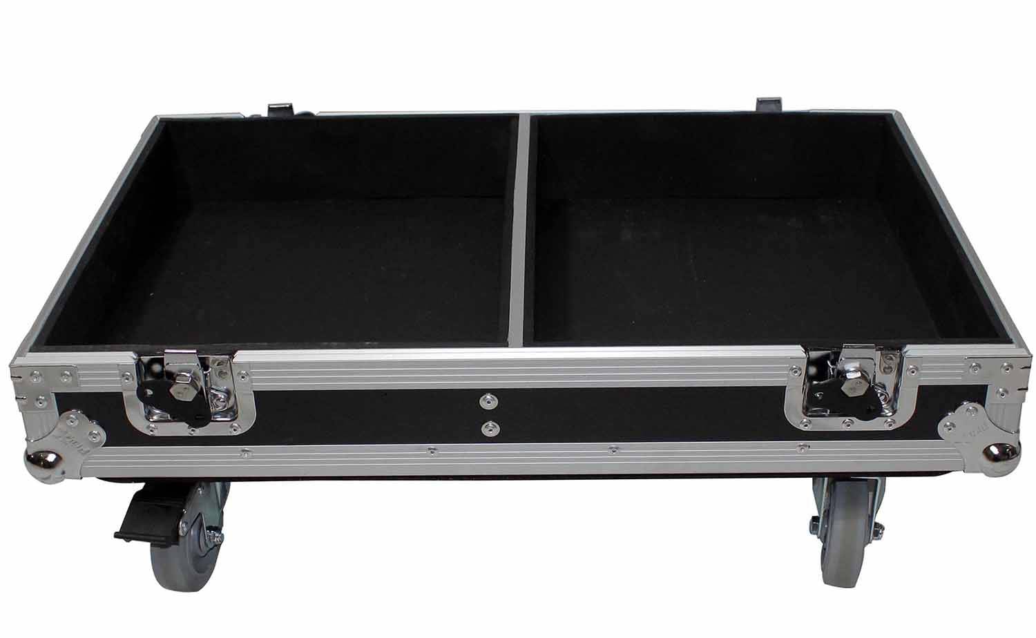 ProX X-TurboSound TBV-123-AN Flight Case for 2 TurboSound TBV-123-AN Line Array Speakers with 4-inch Casters - Hollywood DJ