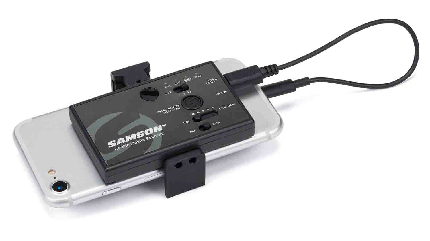 Samson SWGMMSHHQ8 Go Mic Mobile Digital Handheld Wireless System with Q8 Microphone - Hollywood DJ