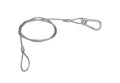 Odyssey LASC303, 30-Inch Long Safety Cable with Small Size Spring Hook - Hollywood DJ