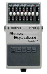 Open Box: Boss GEB-7 Bass Equalizer Pedal - Hollywood DJ