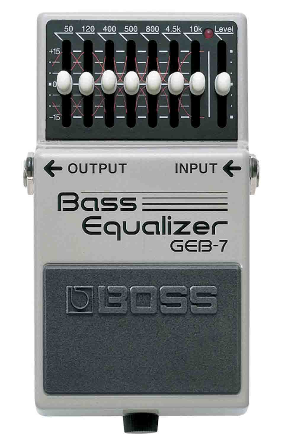 Open Box: Boss GEB-7 Bass Equalizer Pedal - Hollywood DJ