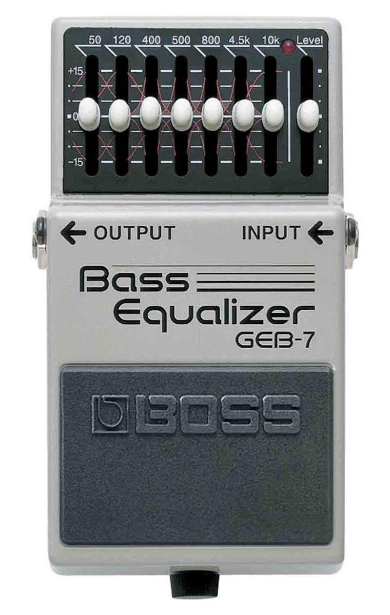 Boss GEB-7 Bass Equalizer Pedal - Hollywood DJ