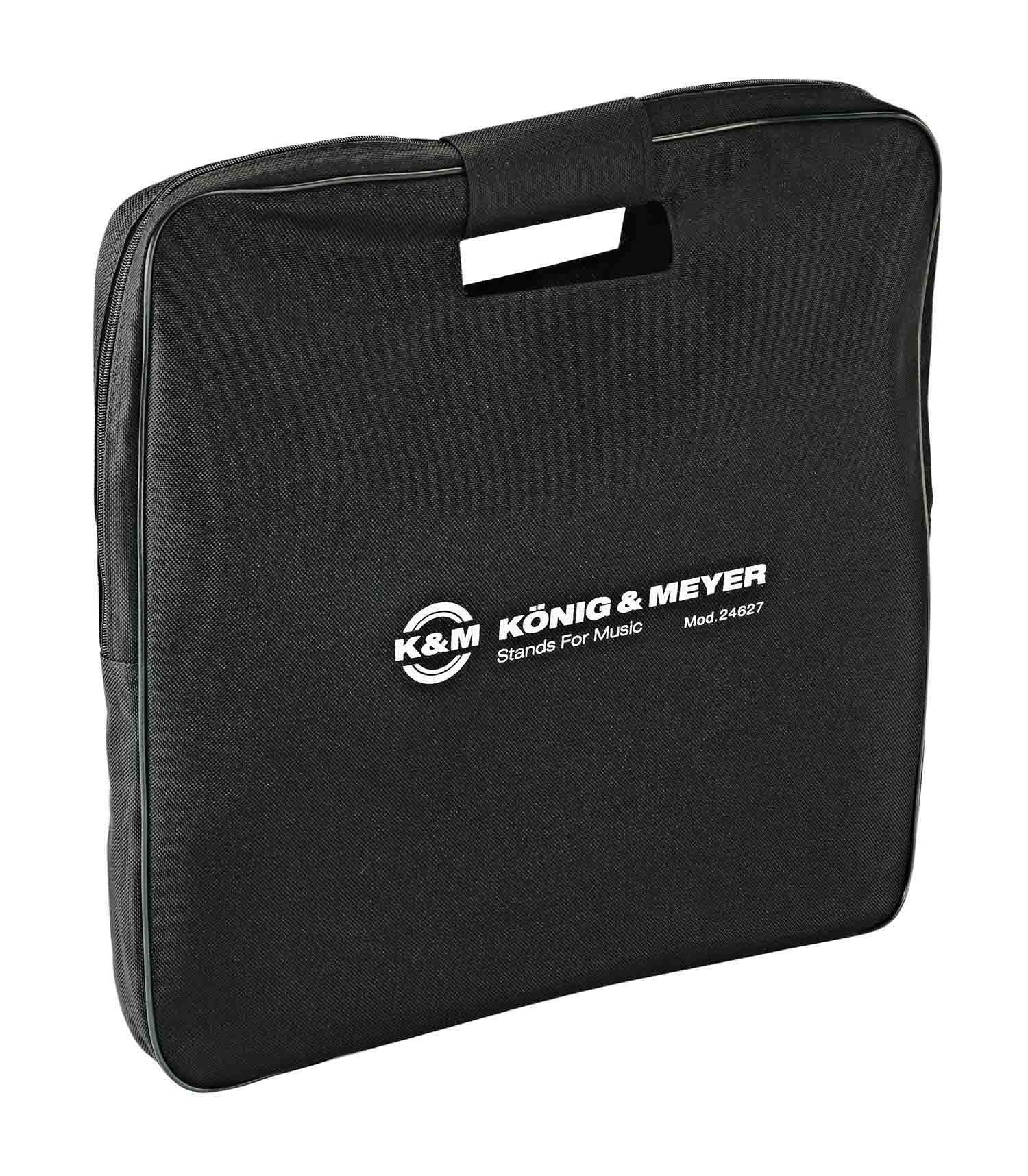 K&M 24627 Carrying Case for Base Plate - Hollywood DJ