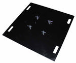 ProX XT-BP3636S Steel Base Plate for F34 Trussing with Conical Connectors - 36'' x 36'' - Hollywood DJ