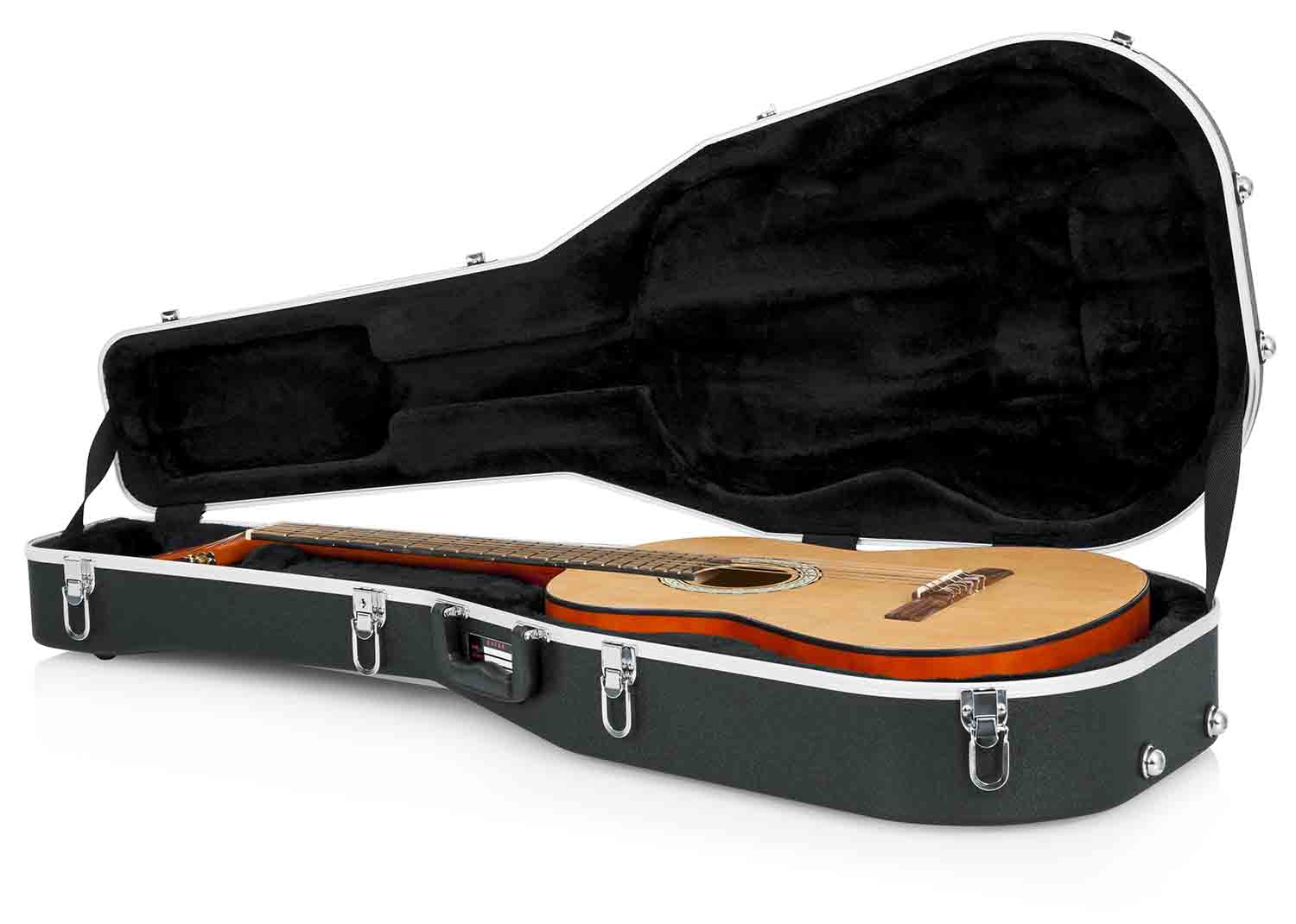 Gator Cases GC-CLASSIC Deluxe Molded Guitar Case for Classic Guitars - Hollywood DJ