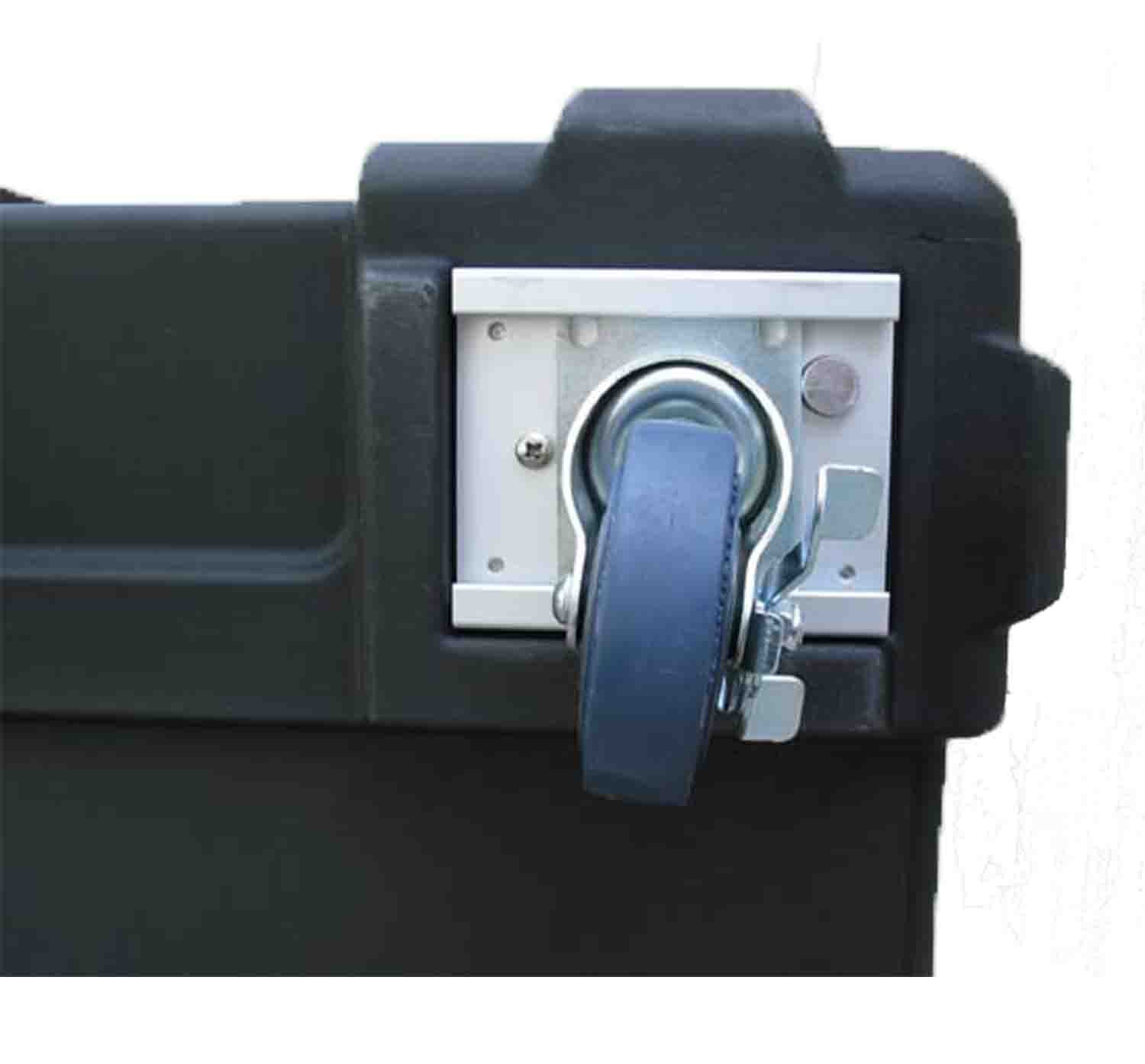 SKB Cases 3SKB-CAST1 Caster Plate and Wheel Kit - Hollywood DJ