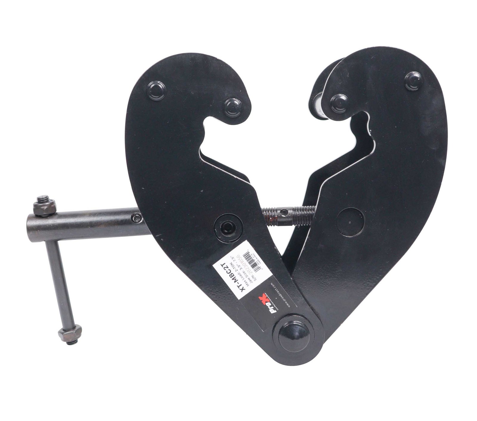 ProX XT-MBC2T,2 Ton Ceiling 3" to 8" I-Beam Clamp for Hanging Stage Truss LED Screen by ProX Cases