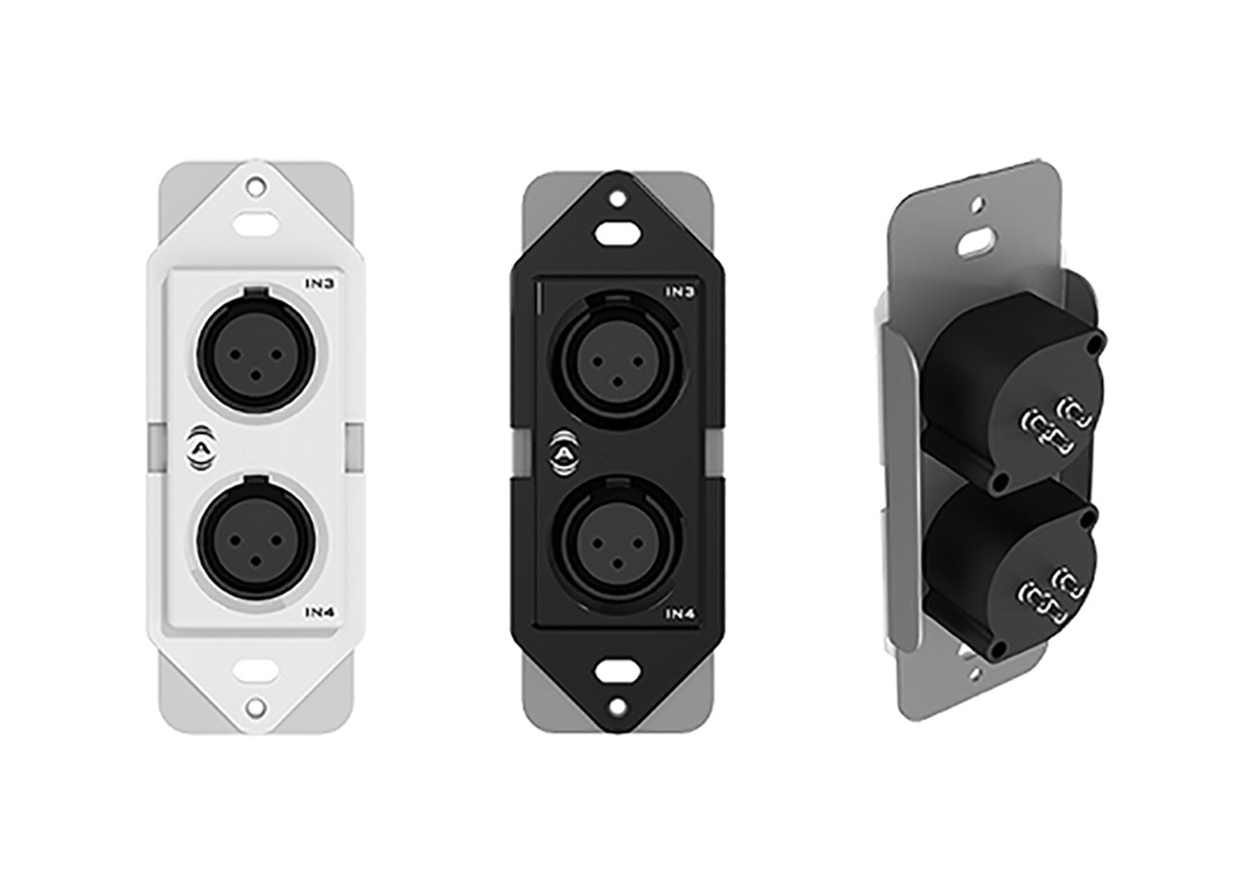 QSC UNXP2I Attero Tech Unxp2i 1Gang Passive Wall Plate Hollywood DJ