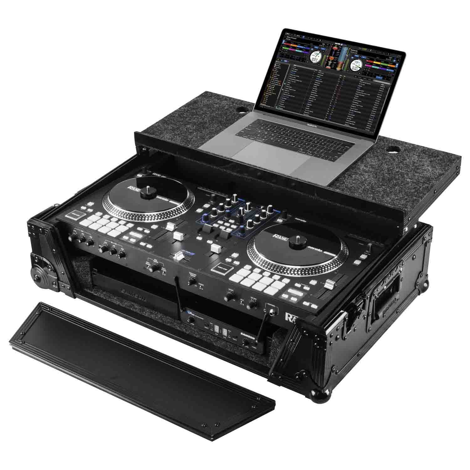 Odyssey FZGSRANEONEBL1UCW Glide Style Flight Case for Rane One DJ Software Controller - Hollywood DJ