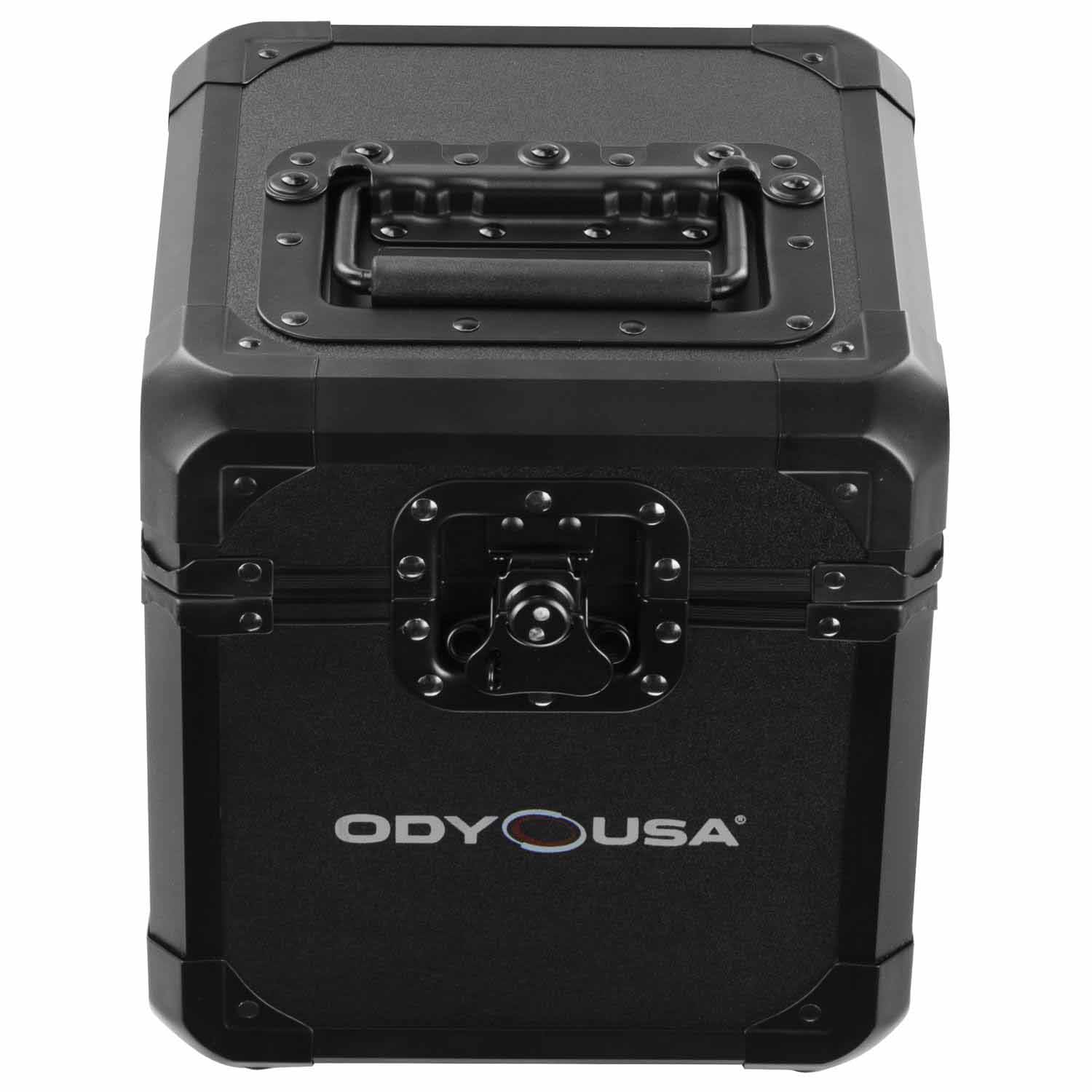 Odyssey K7060BL DJ Case for 7" Vinyl Record Holds 60 Records - Black - Hollywood DJ