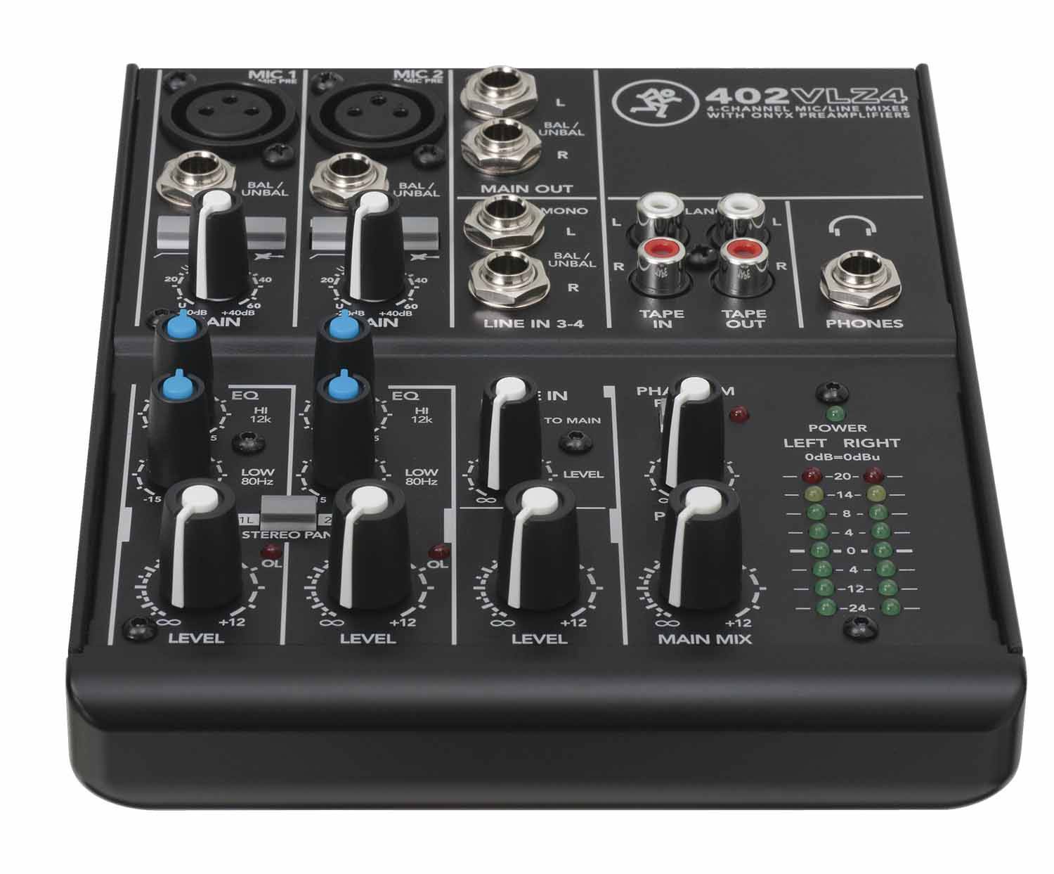 Mackie 402VLZ4 4-CHANNEL ULTRA-COMPACT MIXER - Hollywood DJ